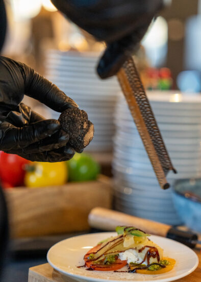 event catering Miami Burrata station catering Miami corporate event