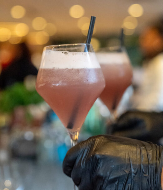 Alcohol free cocktails station catering Miami corporate event